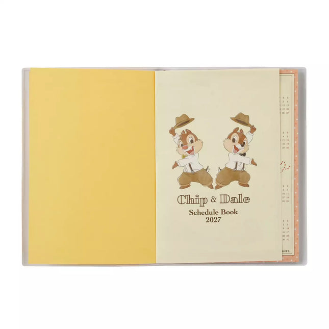 🇯🇵DisneyStore Chip and Dale B6 Schedule Book