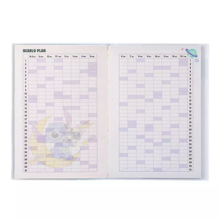 🇯🇵DisneyStore Stitch B6 Schedule Book