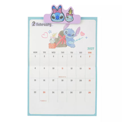 🇯🇵DisneyStore Stitch 掛牆月曆