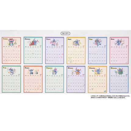🇯🇵DisneyStore Stitch 掛牆月曆