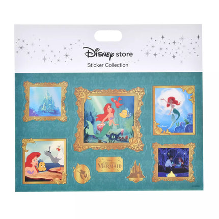 🇯🇵DisneyStore Cinderella Beauty and the Beast Ariel Rapunzel 貼紙