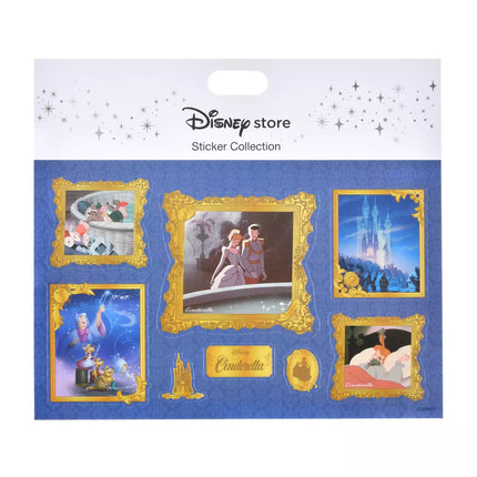 🇯🇵DisneyStore Cinderella Beauty and the Beast Ariel Rapunzel 貼紙
