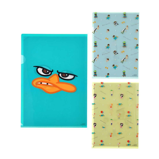 🇯🇵DisneyStore Perry PHINEAS ＆ FERB File 套裝