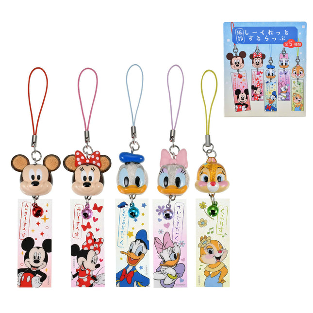 🇯🇵DisneyStore Mickey Minnie Donald Daisy Clarice 風鈴掛飾盲盒