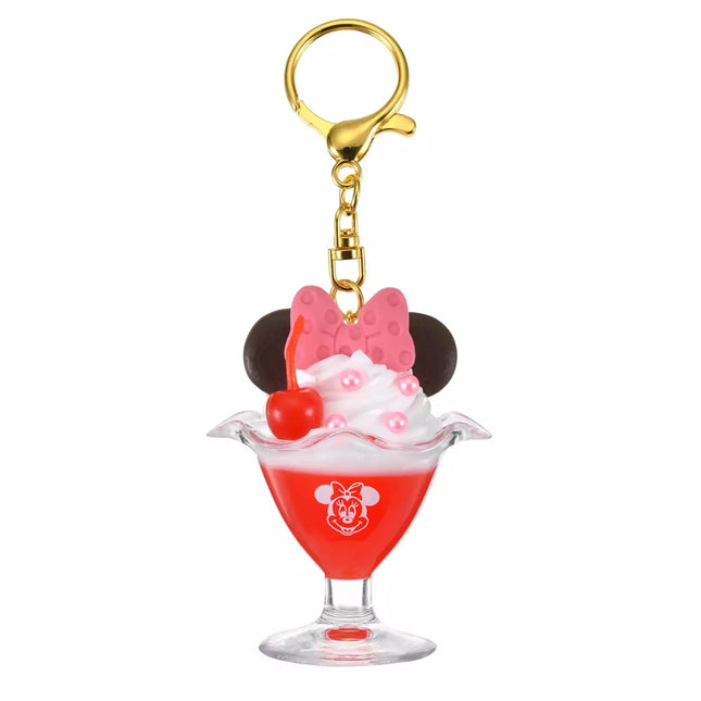 🇯🇵DisneyStore Minnie Rapunzel Marie Cat Cheshire Cat Parfait Fes 鎖匙扣