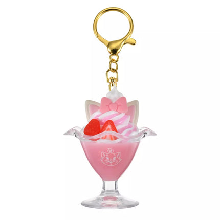 🇯🇵DisneyStore Minnie Rapunzel Marie Cat Cheshire Cat Parfait Fes 鎖匙扣