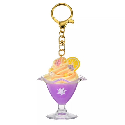 🇯🇵DisneyStore Minnie Rapunzel Marie Cat Cheshire Cat Parfait Fes 鎖匙扣