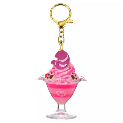 🇯🇵DisneyStore Minnie Rapunzel Marie Cat Cheshire Cat Parfait Fes 鎖匙扣