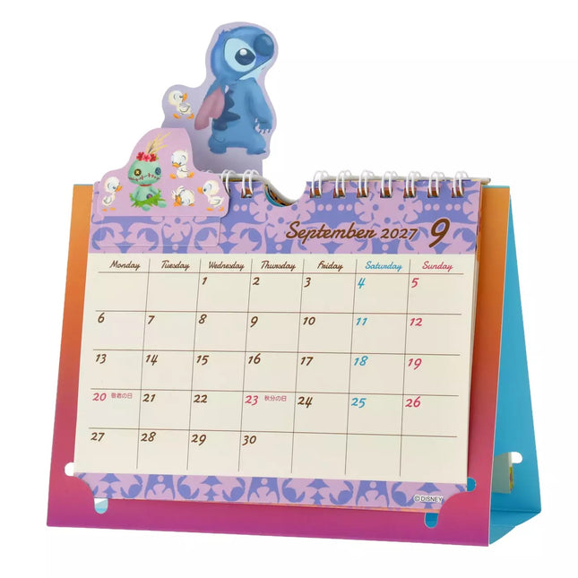 🇯🇵DisneyStore Stitch 坐枱月曆