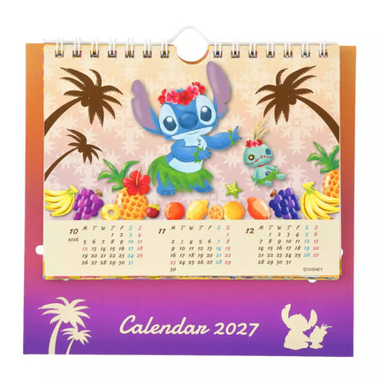 🇯🇵DisneyStore Stitch 坐枱月曆