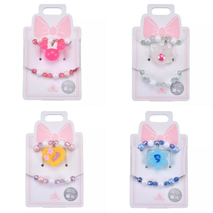 🇯🇵DisneyStore Minnie Ariel Rapunzel Elsa 兒童夜光手鏈