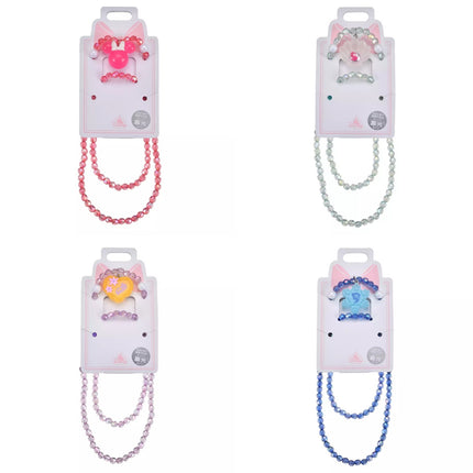 🇯🇵DisneyStore Minnie Ariel Rapunzel Elsa 兒童夜光頸鏈