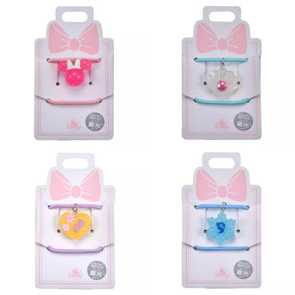 🇯🇵DisneyStore Minnie Ariel Rapunzel Elsa 兒童夜光髮圈