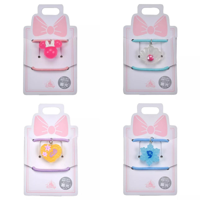 🇯🇵DisneyStore Minnie Ariel Rapunzel Elsa 兒童夜光髮圈
