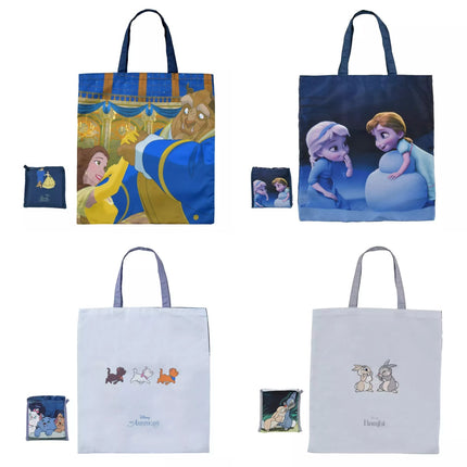 🇯🇵DisneyStore Beauty and the Beast Frozen Marie Cat Miss Bunny 環保袋