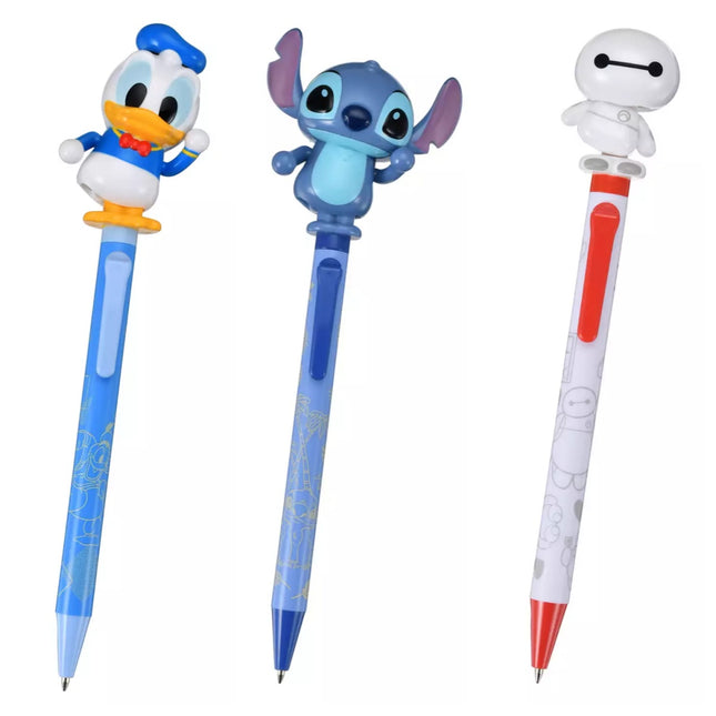 🇯🇵DisneyStore Donald Stitch Baymax 原子筆