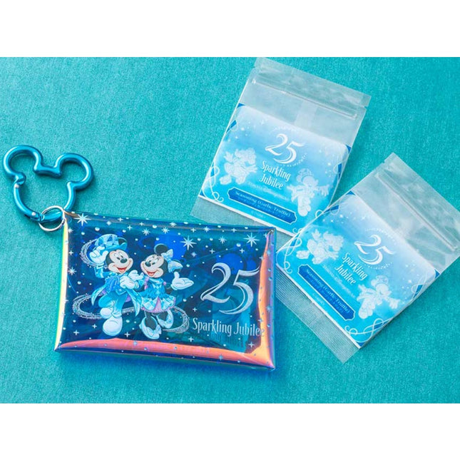 🏰東京迪士尼海洋 25th Sparkling Jubilee Mickey Minnie Pouch