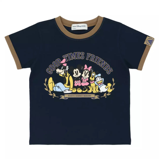 🏰東京迪士尼 Mickey and Friends Good Times Friends 兒童 T-shirt