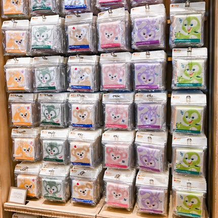 🏰東京迪士尼海洋 Duffy Shelliemay Gelatoni Stellalou Cookieann Olumel Linabell 手巾