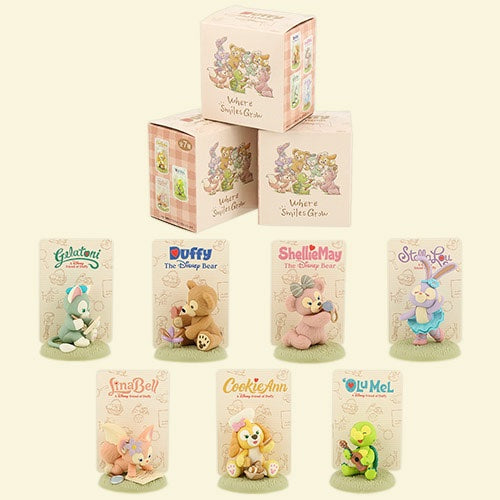 🏰東京迪士尼海洋 Where Smiles Grow Duffy Shelliemay Gelatoni Stellalou Cookieann Olumel Linabell 盲盒