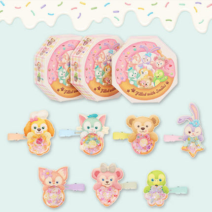 🏰東京迪士尼海洋 Duffy Shelliemay Gelatoni Stellalou Cookieann Olumel Linabell Filled With Joy! 髮夾盲盒