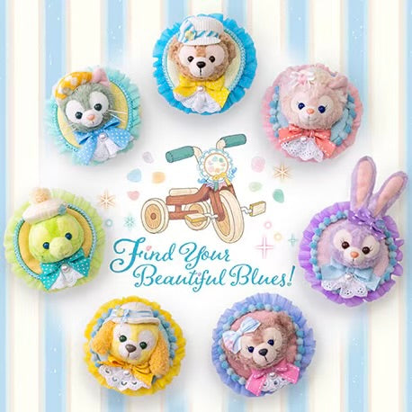 🏰東京迪士尼海洋 Find Your Beautiful Blues! Duffy Shelliemay Gelatoni Stellalou Cookieann Olumel Linabell 夾