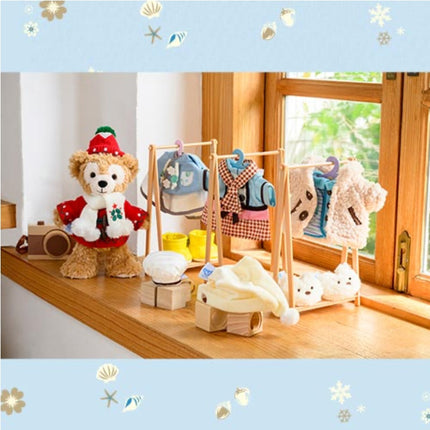 🏰東京迪士尼海洋 My Memories With Duffy POZY PLUSHY 骨架公仔衫套裝