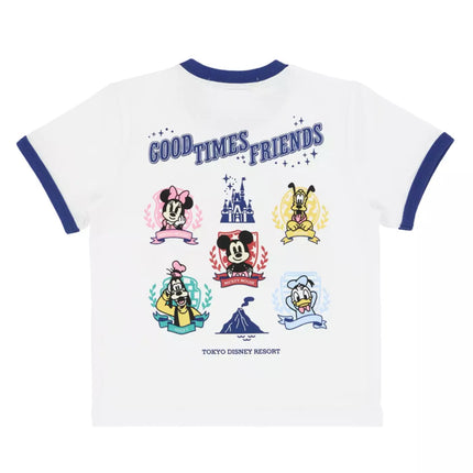 🏰東京迪士尼 Mickey and Friends Good Times Friends BB T-shirt