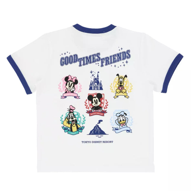 🏰東京迪士尼 Mickey and Friends Good Times Friends BB T-shirt