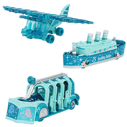 🏰東京迪士尼海洋 25th Sparkling Jubilee Mickey and Friends Tomica 套裝