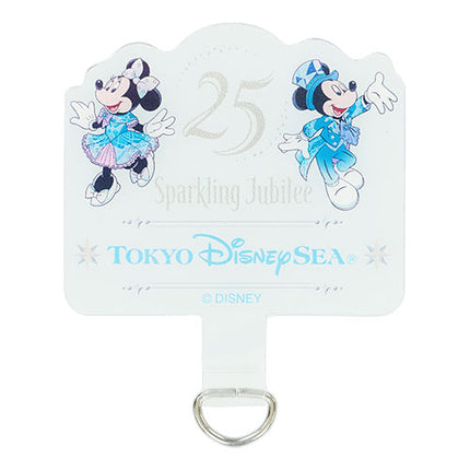 🏰東京迪士尼海洋 25th Sparkling Jubilee Mickey Minnie 手機鏈