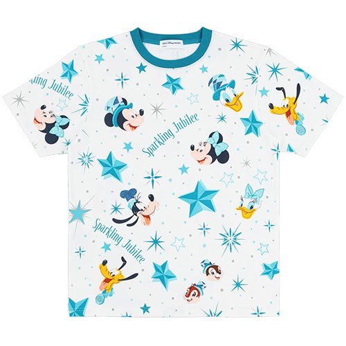 🏰東京迪士尼海洋 25th Sparkling Jubilee Mickey and Friends 親子T-shirt