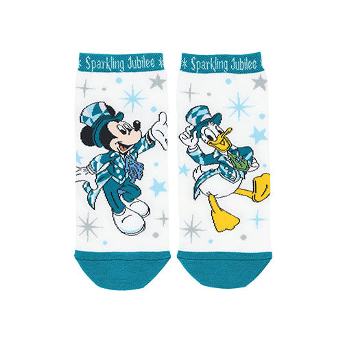 🏰東京迪士尼海洋 25th Sparkling Jubilee Mickey and Friends 襪套裝