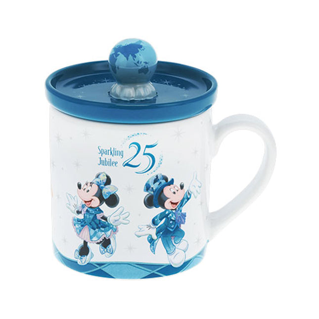 🏰東京迪士尼海洋 25th Sparkling Jubilee Mickey and Friends 陶瓷杯