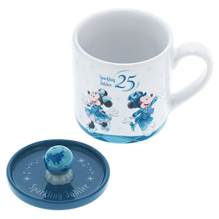 🏰東京迪士尼海洋 25th Sparkling Jubilee Mickey and Friends 陶瓷杯