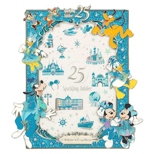 🏰東京迪士尼海洋 25th Sparkling Jubilee Mickey and Friends 相架