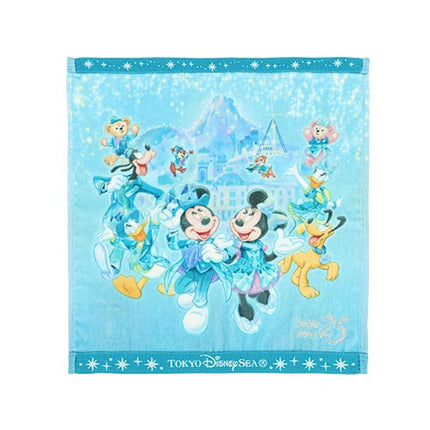 🏰東京迪士尼海洋 25th Sparkling Jubilee Mickey and Friends 手巾