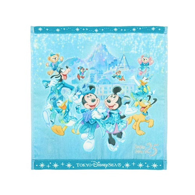 🏰東京迪士尼海洋 25th Sparkling Jubilee Mickey and Friends 手巾