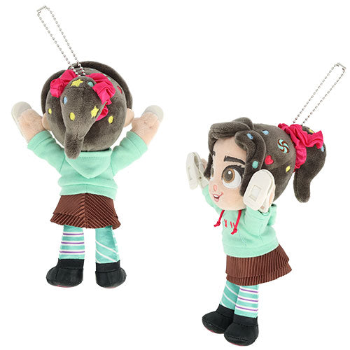 🏰東京迪士尼 Vanellope's Sweet Pop World 夾衣膊頭公仔