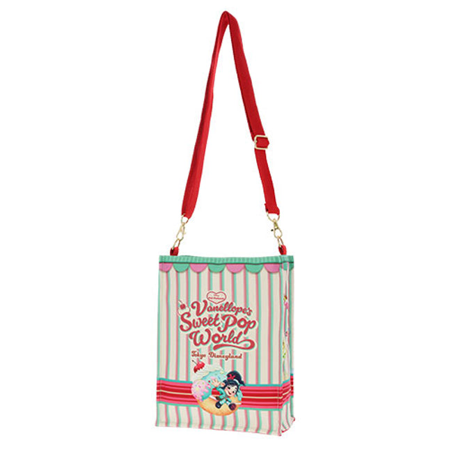 🏰東京迪士尼 Vanellope's Sweet Pop World 斜孭袋