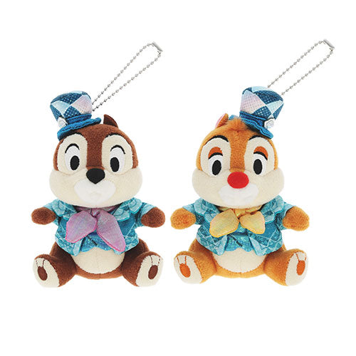 🏰東京迪士尼海洋 25th Sparkling Jubilee Chip and Dale 鎖匙扣