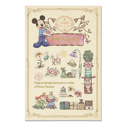 🏰東京迪士尼海洋 25th The Jubilee Journey Mickey Minnie Postcard