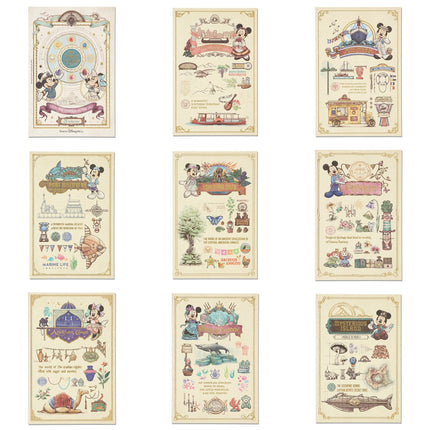 🏰東京迪士尼海洋 25th The Jubilee Journey Mickey Minnie Postcard