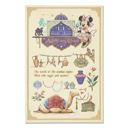 🏰東京迪士尼海洋 25th The Jubilee Journey Mickey Minnie Postcard