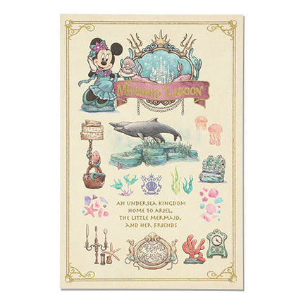 🏰東京迪士尼海洋 25th The Jubilee Journey Mickey Minnie Postcard