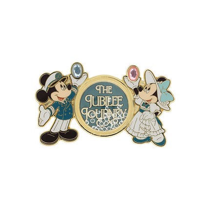 🏰東京迪士尼海洋 25th The Jubilee Journey Mickey Minnie Pin