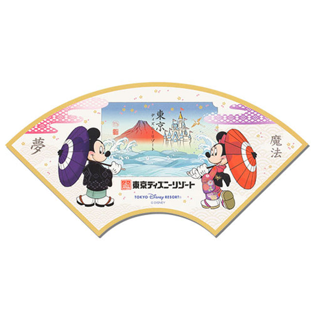 🏰東京迪士尼 Mickey Minnie 和服 貼紙
