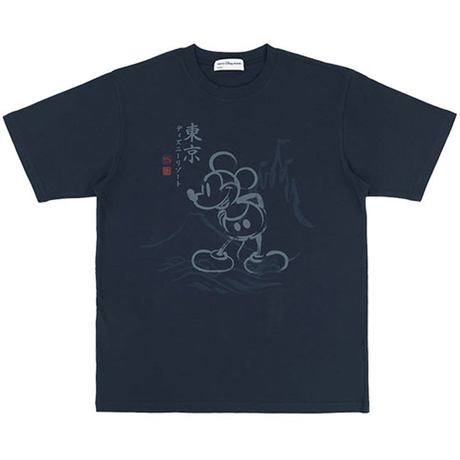 🏰東京迪士尼 Mickey 水墨畫 T-shirt