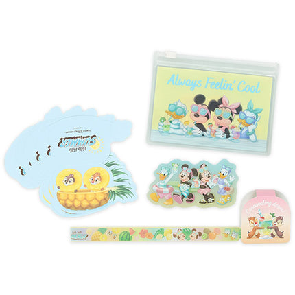 🏰東京迪士尼 Mickey and Friends Hello Hello Summer! 貼紙 MT 套裝
