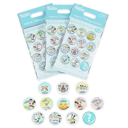 🏰東京迪士尼 Mickey and Friends Hello Hello Summer! Badge 盲盒
